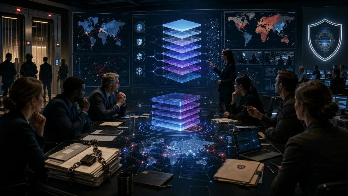 Anthropic model release dispute showing frontier AI, export controls, cybersecurity risk and national-security oversight