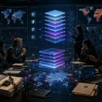 Anthropic model release dispute showing frontier AI, export controls, cybersecurity risk and national-security oversight